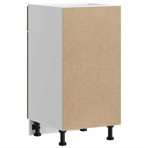  Porto füstös tölgy színű szerelt fa konyhai alapszekrény