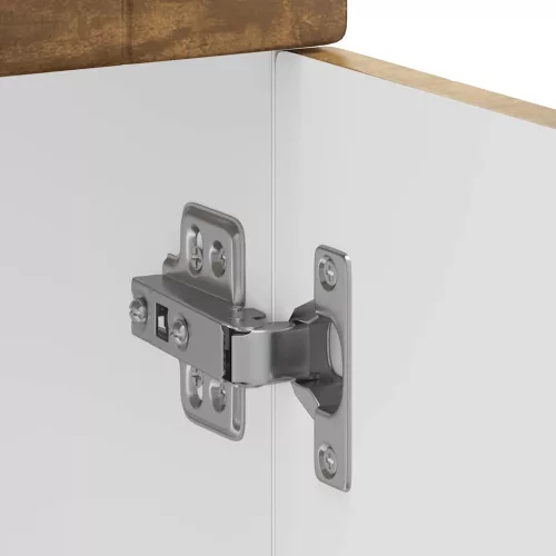  Porto füstös tölgy színű szerelt fa konyhai alapszekrény