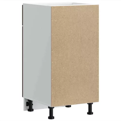  Porto barna tölgy színű szerelt fa konyhai alapszekrény