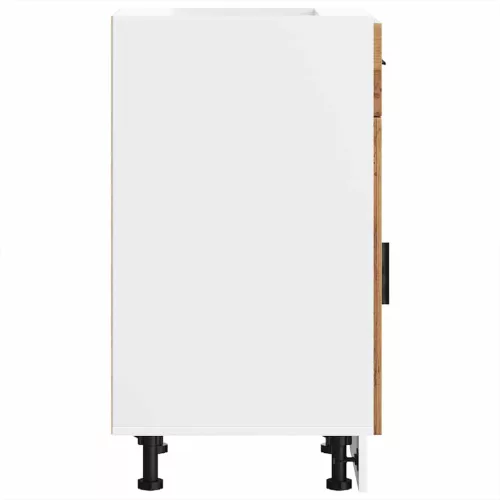  Porto antik fa színű szerelt fa konyhai alapszekrény