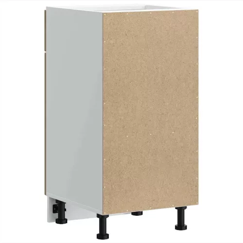  Porto kézműves tölgy színű szerelt fa konyhai alapszekrény