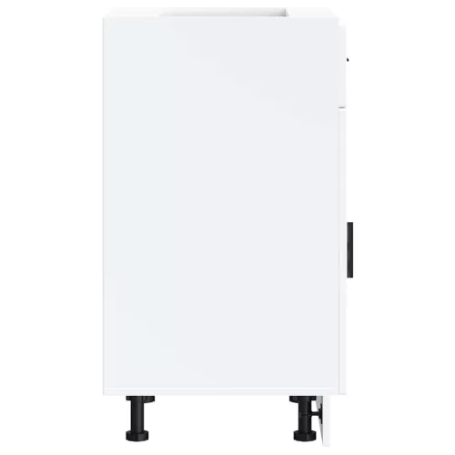  Porto fehér szerelt fa konyhai alapszekrény