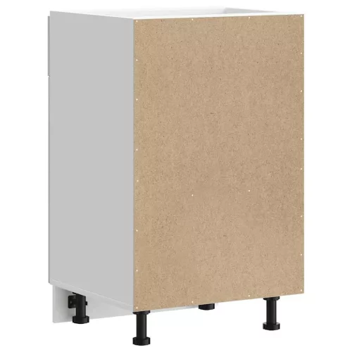  Porto betonszürke szerelt fa konyhai alapszekrény