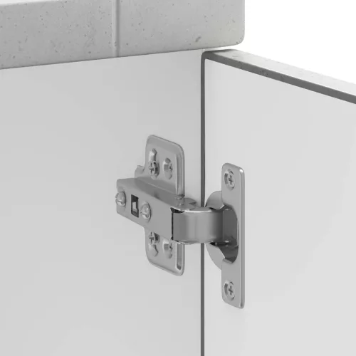  Porto betonszürke szerelt fa konyhai alapszekrény