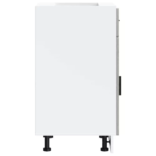  Porto szürke sonoma színű szerelt fa konyhai alapszekrény