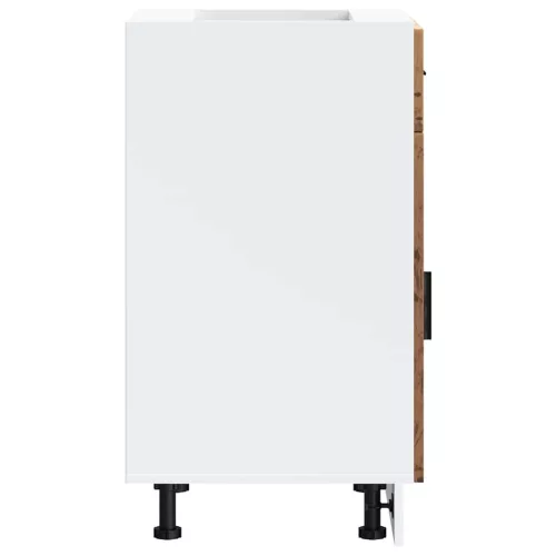  Porto antik fa színű szerelt fa konyhai alapszekrény