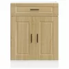  Porto sonoma tölgy színű szerelt fa konyhai alapszekrény