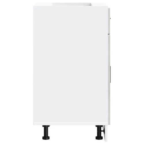  Porto betonszürke szerelt fa konyhai alapszekrény