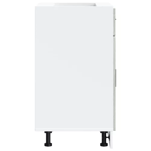  Porto szürke sonoma színű szerelt fa konyhai alapszekrény