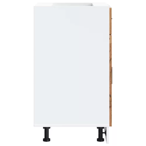  Porto antik fa színű szerelt fa konyhai alapszekrény