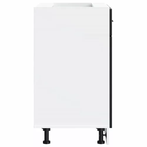  Porto fekete szerelt fa konyhai alapszekrény