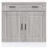  Porto szürke sonoma színű szerelt fa konyhai alapszekrény