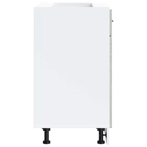  Porto szürke sonoma színű szerelt fa konyhai alapszekrény