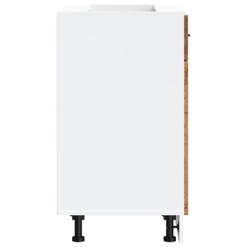  Porto antik fa színű szerelt fa konyhai alapszekrény