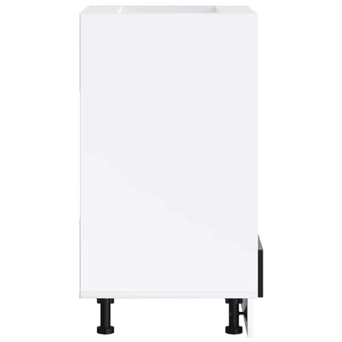  Porto fekete szerelt fa sütőszekrény