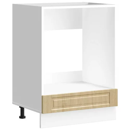  Porto sonoma tölgy színű szerelt fa sütőszekrény