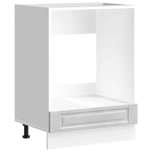  Porto betonszürke szerelt fa sütőszekrény