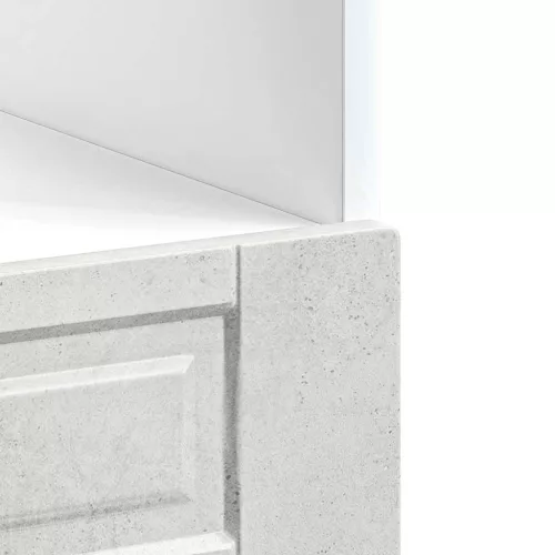  Porto betonszürke szerelt fa sütőszekrény