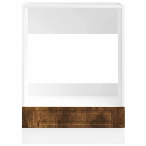  Porto füstös tölgy színű szerelt fa sütőszekrény