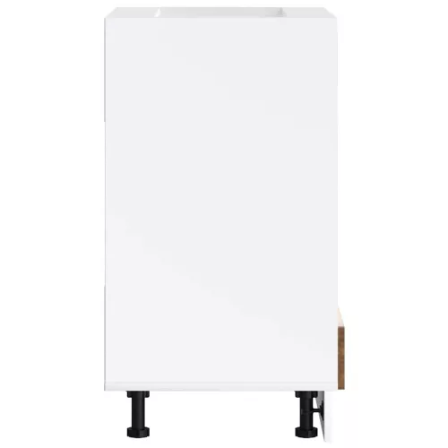  Porto füstös tölgy színű szerelt fa sütőszekrény