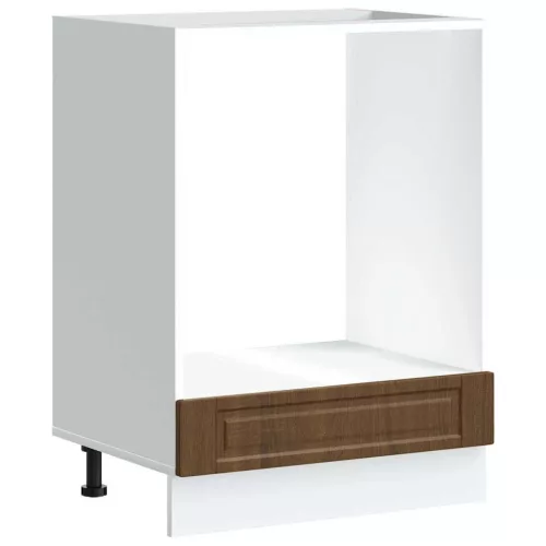  Porto barna tölgy színű szerelt fa sütőszekrény