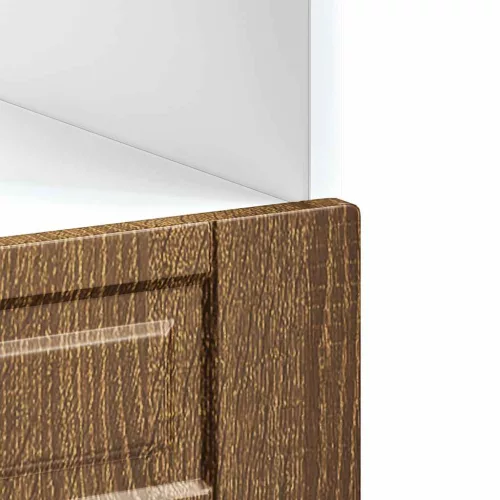  Porto barna tölgy színű szerelt fa sütőszekrény