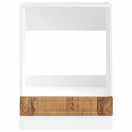  Porto antik fa színű szerelt fa sütőszekrény