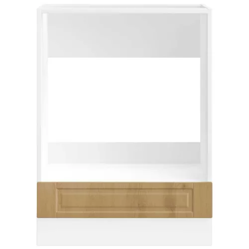  Porto kézműves tölgy színű szerelt fa sütőszekrény