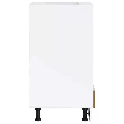  Porto kézműves tölgy színű szerelt fa sütőszekrény