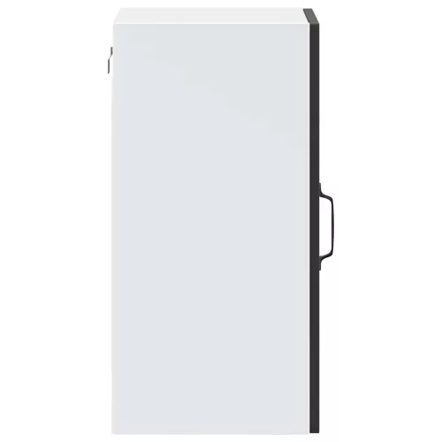  konyhai fali szekrény üvegajtóval Porto" Fekete színű"