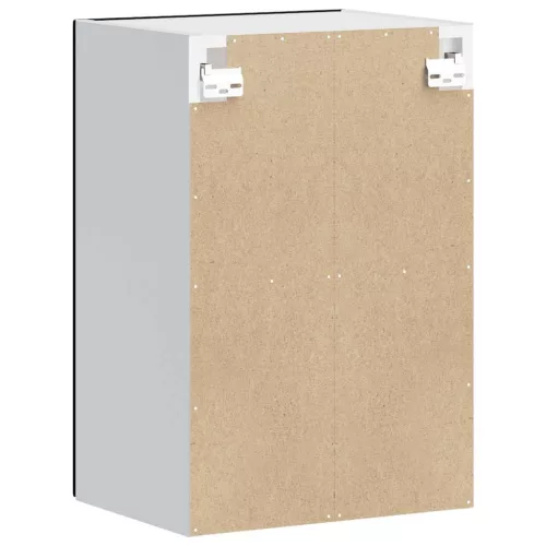  konyhai fali szekrény üvegajtóval Porto" Fekete színű"