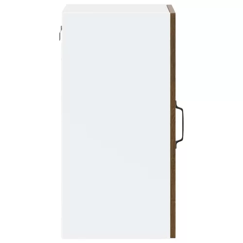  Konyhai fali szekrény üvegajtóval Porto" Barna tölgyfa"