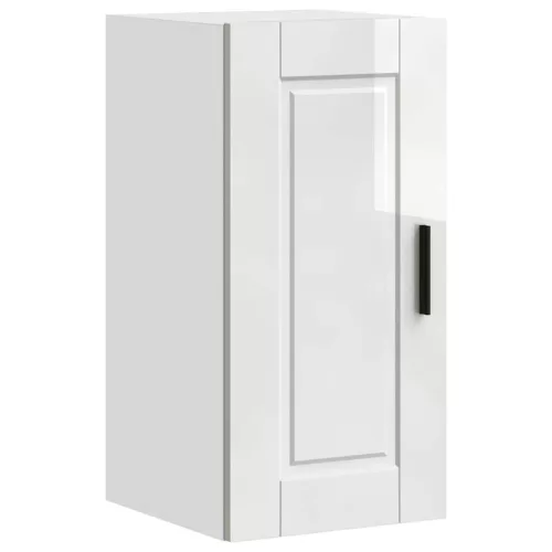  Konyhai fali szekrény Porto magasfényű fehér műfa