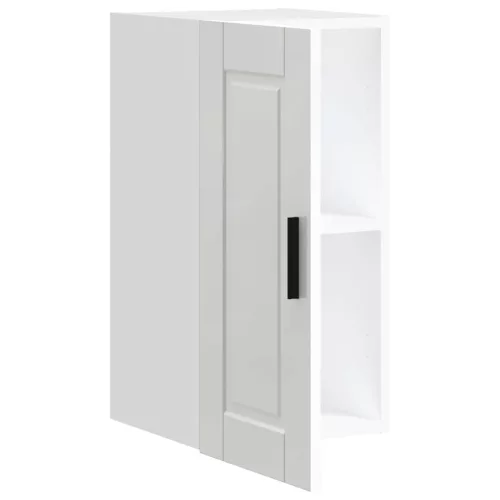  Konyhai fali szekrény Porto magasfényű fehér műfa