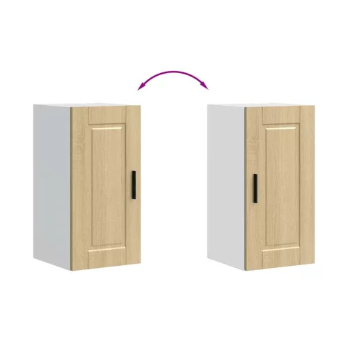  konyhai fali szekrény Porto" sonoma tölgy szerelt fa"