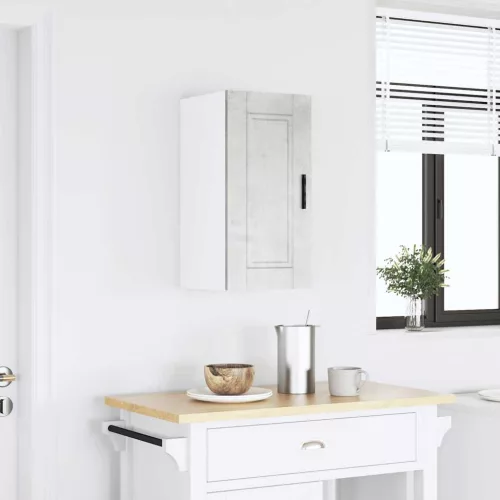  konyhai fali szekrény Porto beton szürke műfából készült beton