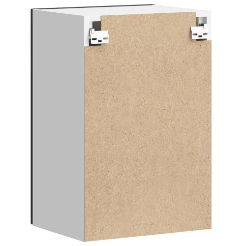  konyhai fali szekrény Porto" Fekete színű fűrészáru"