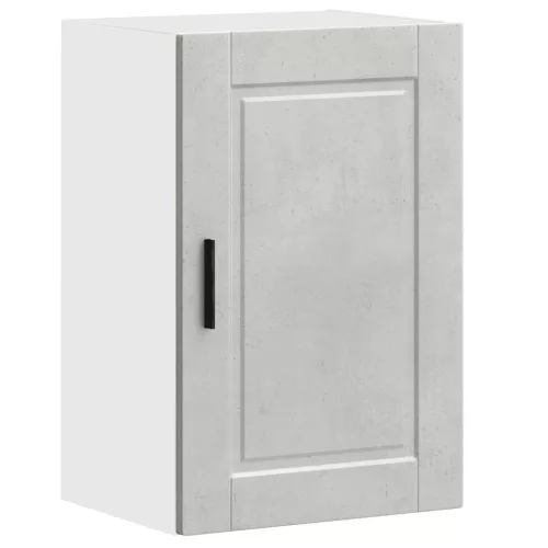  konyhai fali szekrény Porto beton szürke műfából készült beton