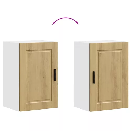  konyhai fali szekrény Porto Kézműves tölgy műszaki fa