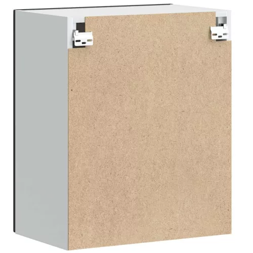  konyhai fali szekrény Porto" Fekete színű fűrészáru"