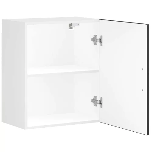  konyhai fali szekrények 2 db Porto" Fekete szerelt fa"