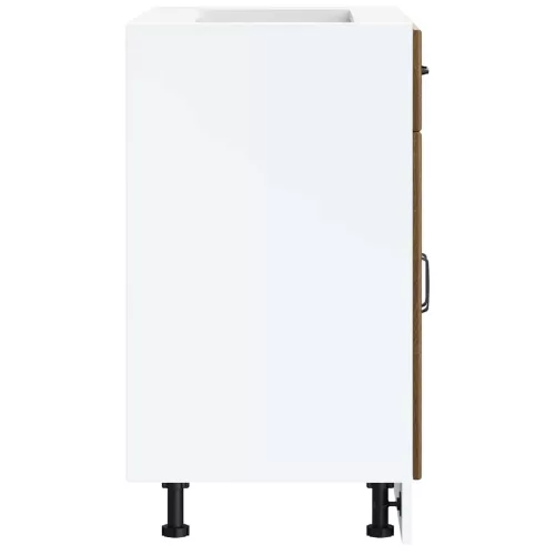  Konyhai fali szekrény Porto magasfényű fehér műfa