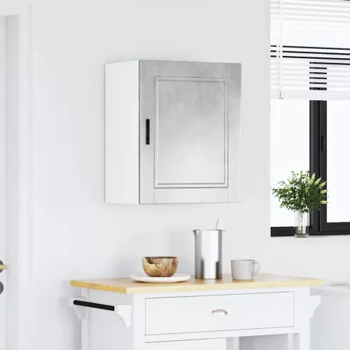  konyhai fali szekrény Porto beton szürke műfából készült beton