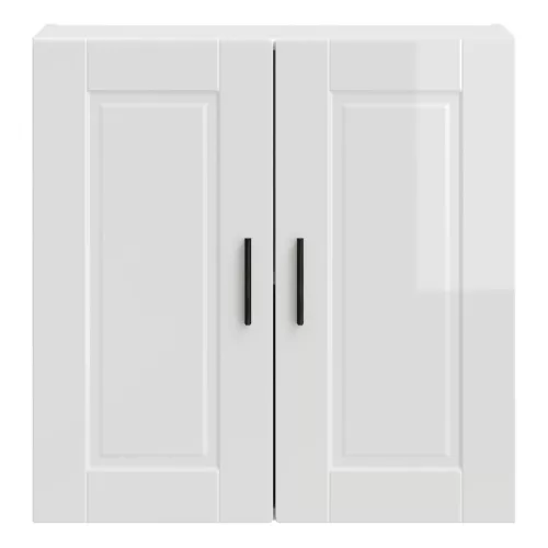  Konyhai fali szekrény Porto magasfényű fehér műfa