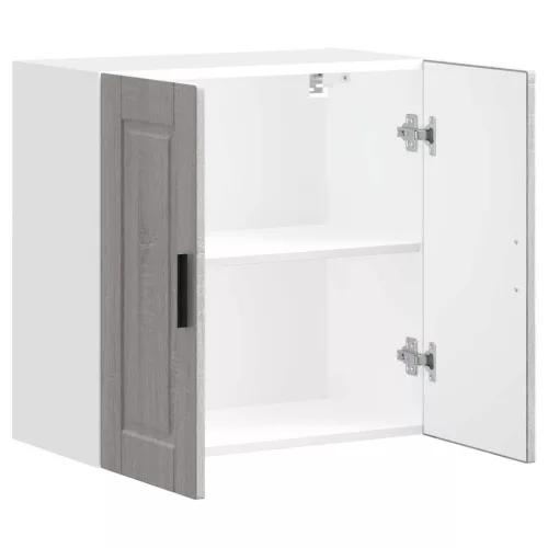  konyhai fali szekrény Porto szürke sonoma mérnöki fa szekrény