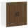  konyhai fali szekrény Porto barna tölgy színű műfa