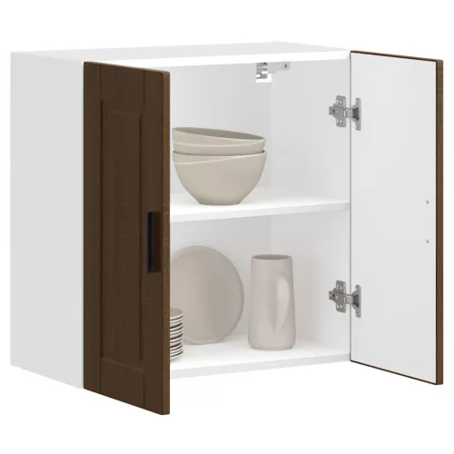  konyhai fali szekrény Porto barna tölgy színű műfa