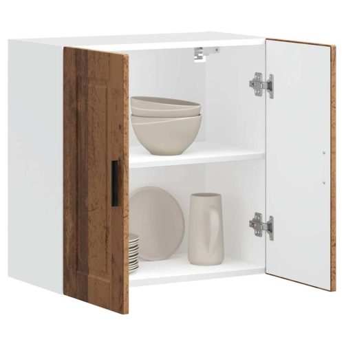  konyhai fali szekrény Porto régi fából készült fűrészáru