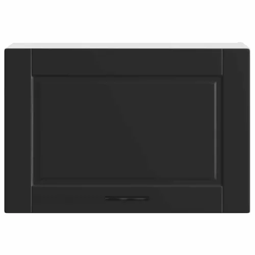  konyhai fali szekrény Porto fekete színű fűrészáru