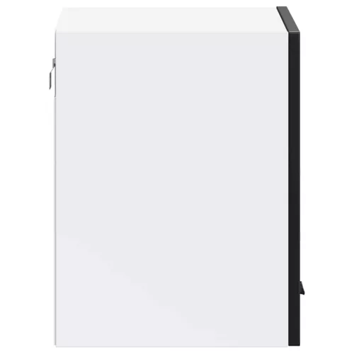  konyhai fali szekrény Porto fekete színű fűrészáru